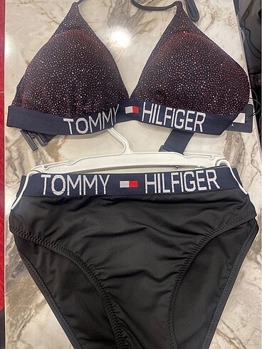 42 Beden özel taş desenli tommy hilfiger