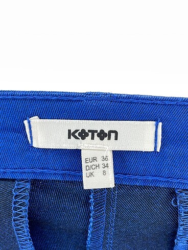 36 Beden mavi Renk Koton Jean / Kot %70 İndirimli.