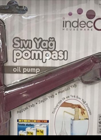 Sıvı yağ pompası 