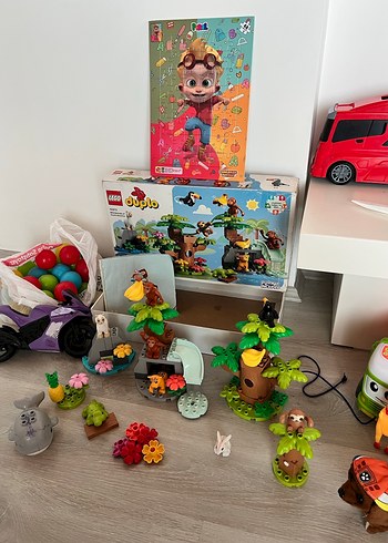 Renkli Çocuk Oyuncakları Seti - Görsel 4