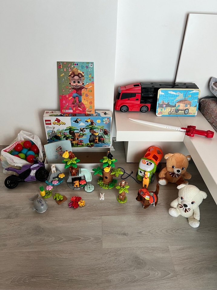 Renkli Çocuk Oyuncakları Seti - Görsel 2