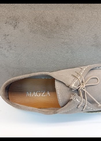 Gri Süet Erkek Espadril Ayakkabı - Görsel 4