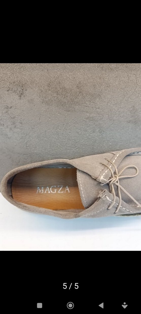 Gri Süet Erkek Espadril Ayakkabı - Görsel 4