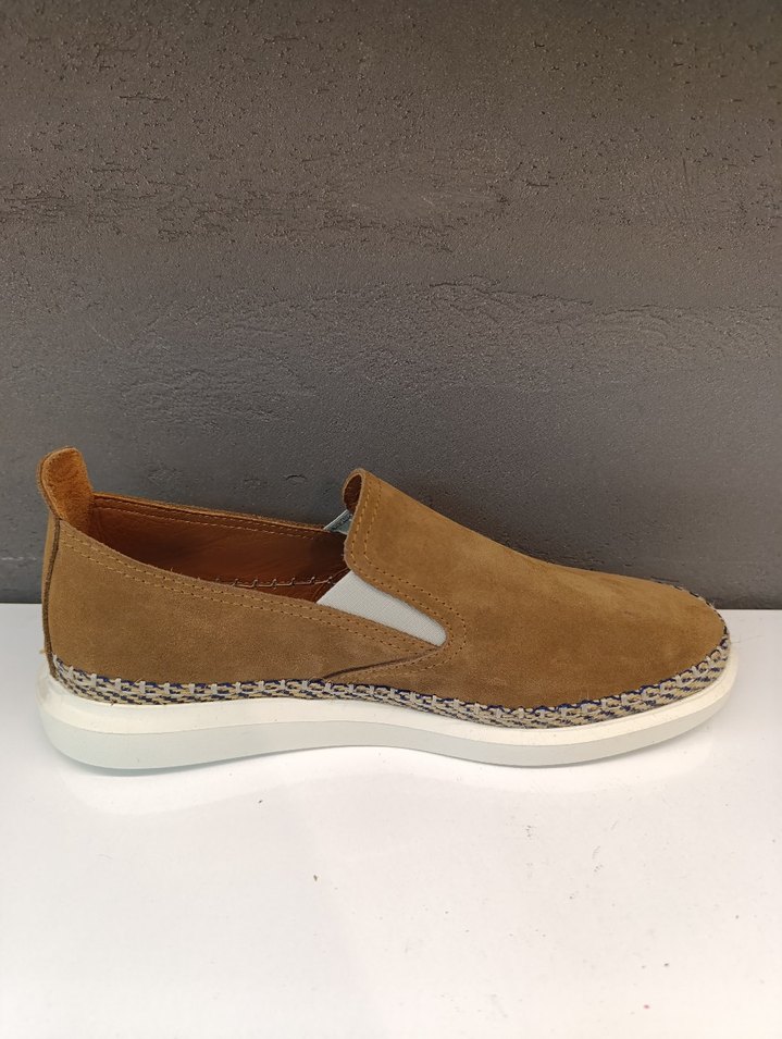 Erkek Süet Kahverengi Espadril - Görsel 3