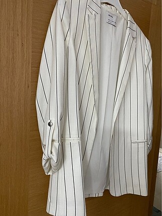 38 Beden beyaz Renk Bershake blazer ceket
