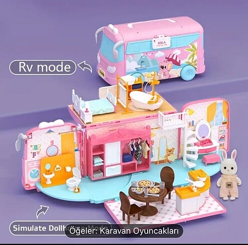 Mini Karavan Oyuncak