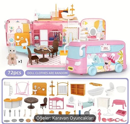 Mini Karavan Oyuncak