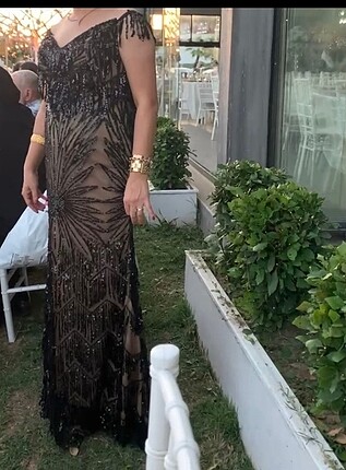 Pul paletli 40 beden elbise