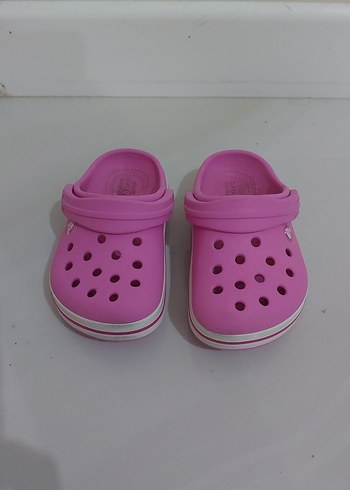 Pembe Kadın Terlikler Velcro Bantlı