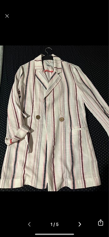 Keten blazer ceket