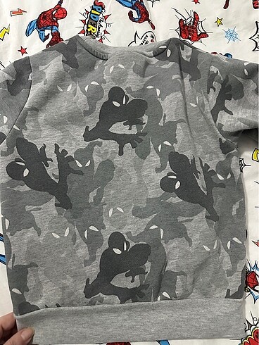 5 Yaş Beden Spiderman sweat