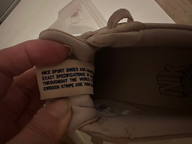 36 Beden pembe Renk Nike ayakkabı