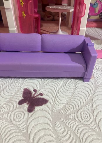 Pembe Barbie Oyuncak Evi - Görsel 8