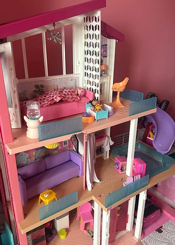 Pembe Barbie Oyuncak Evi - Görsel 2