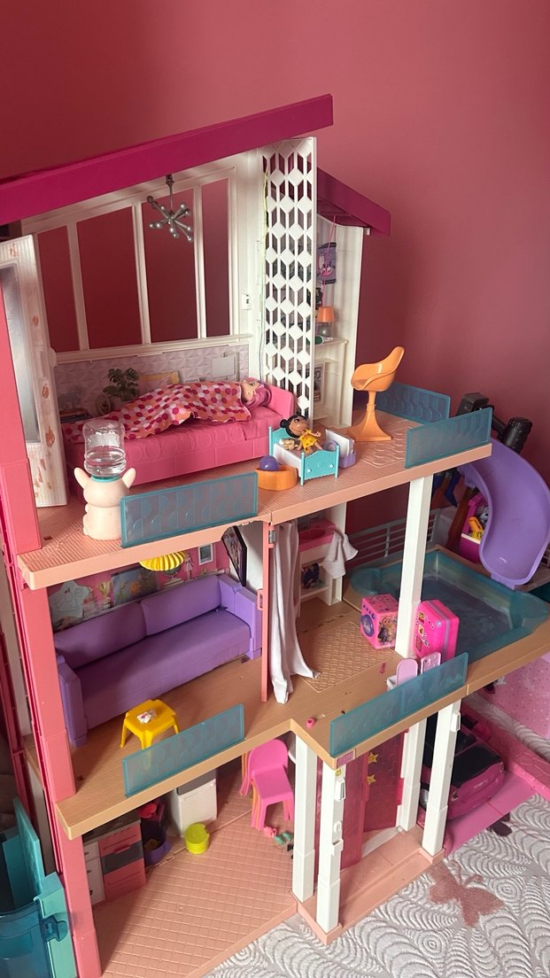 Pembe Barbie Oyuncak Evi - Görsel 2