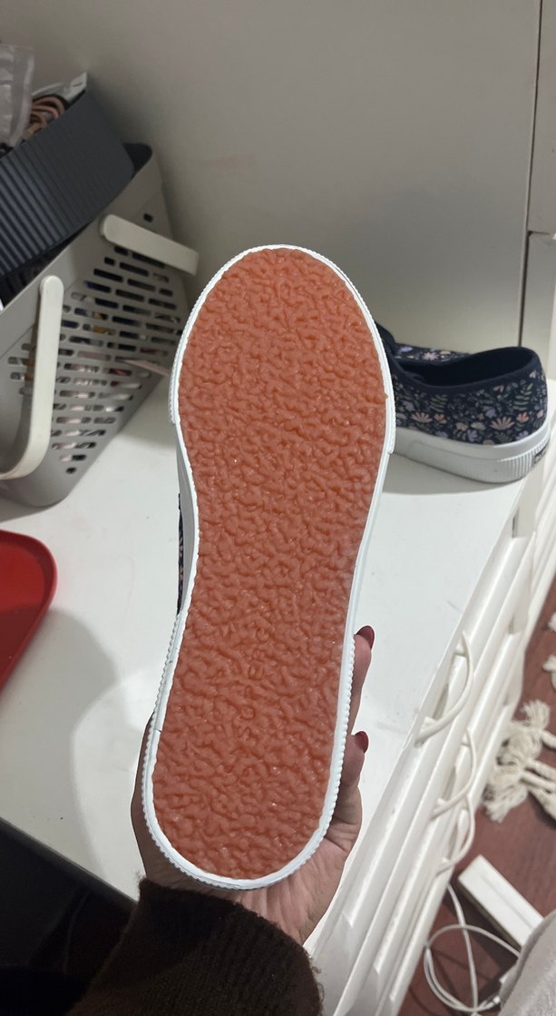 Superga Çiçek Desenli Platform Topuklu Kadın Spor Ayakkabı - Görsel 2