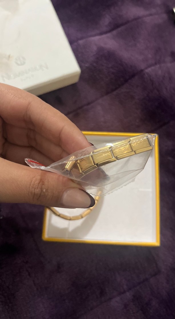 NOMINATION ITALY bileklik. Eklemeleri de mevcut. - Görsel 4