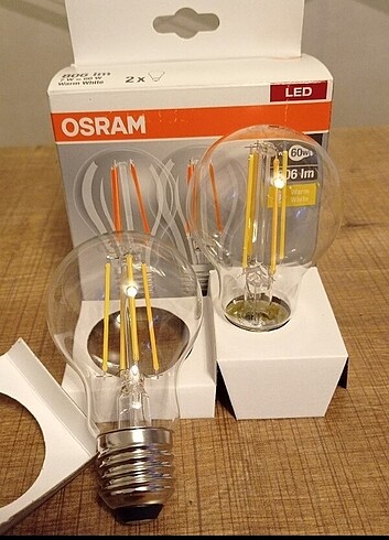 Ikea Osram Rustik Ampul 1 paket