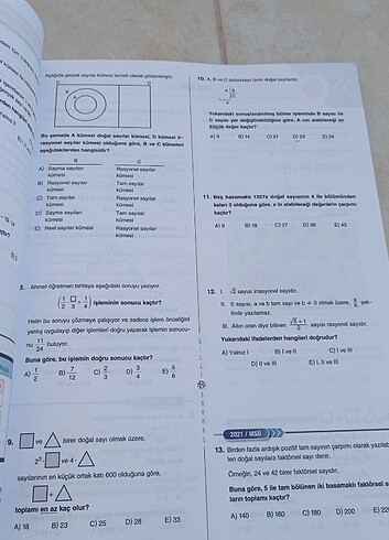  Beden Bilgi Sarmal 9.sınıf matematik soru bankası 