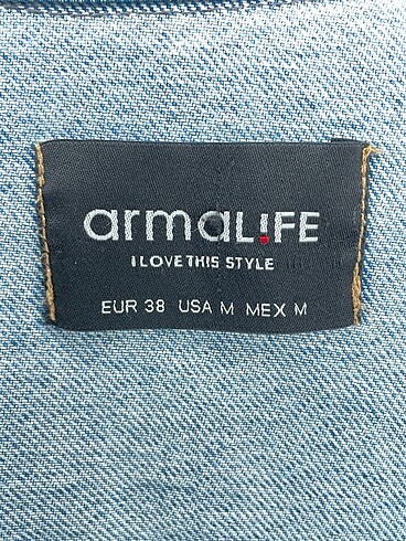 38 Beden çeşitli Renk Armalife Kot Ceket %70 İndirimli.
