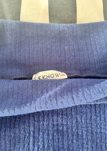 Mavi Triko Uzun Kollu Kadın takım - Görsel 5