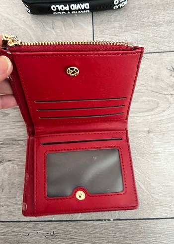 Beden Bordo Deri Fermuarlı Kadın Cüzdanı