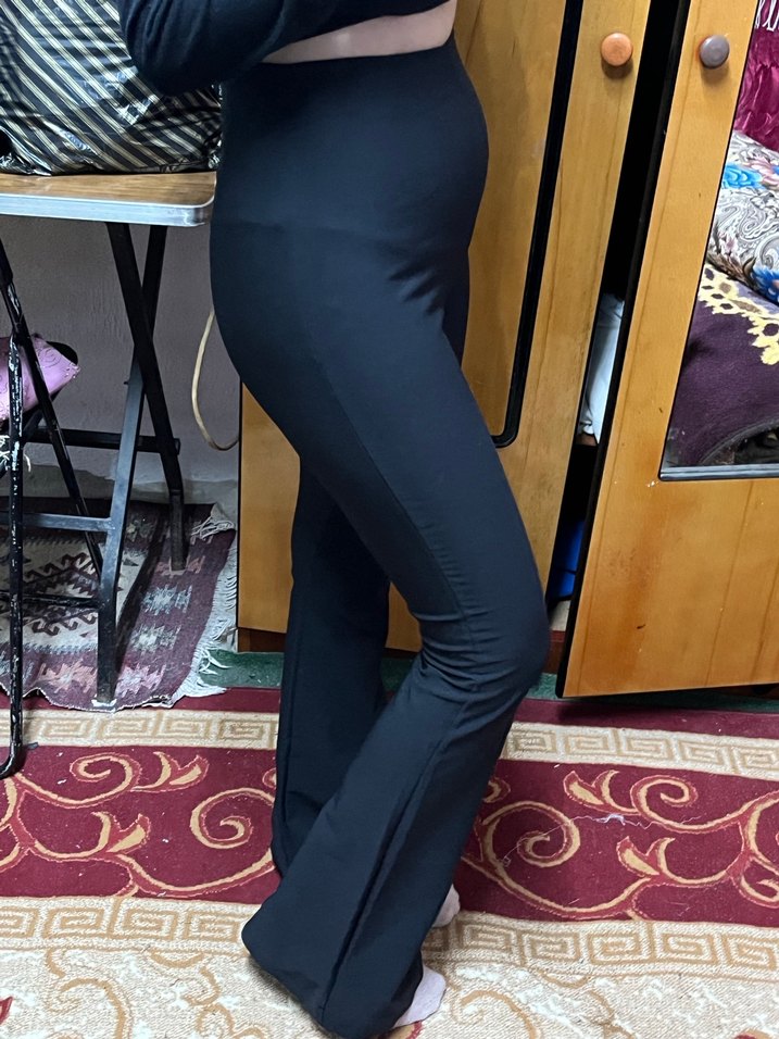 İspanyol paça pantolon - Görsel 2