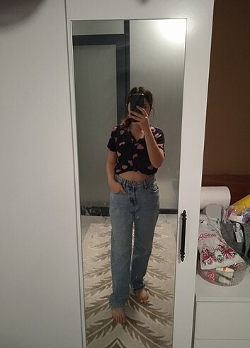 Pull and Bear Bol paça pantolon