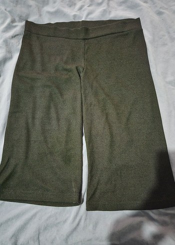 Siyah Mini Kadın Kumaş Pantolon/Tayt/Kapri - Görsel 3