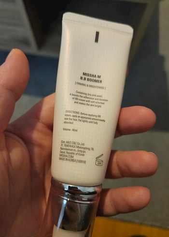 MISSHA Parlak BB Krem, B.B Boomer Yeni Makyaj Bazı Aydınlatıcı - Görsel 2