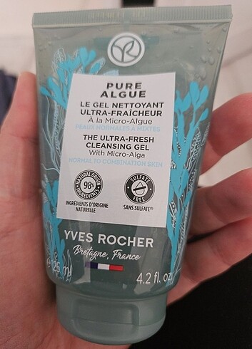 Yves Rocher Yves Rocher Yüz Makyaj Yıkama Jeli, Normal ve Kuru Ciltler