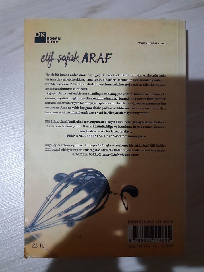 Elif Şafak - Araf Romanı - Görsel 4