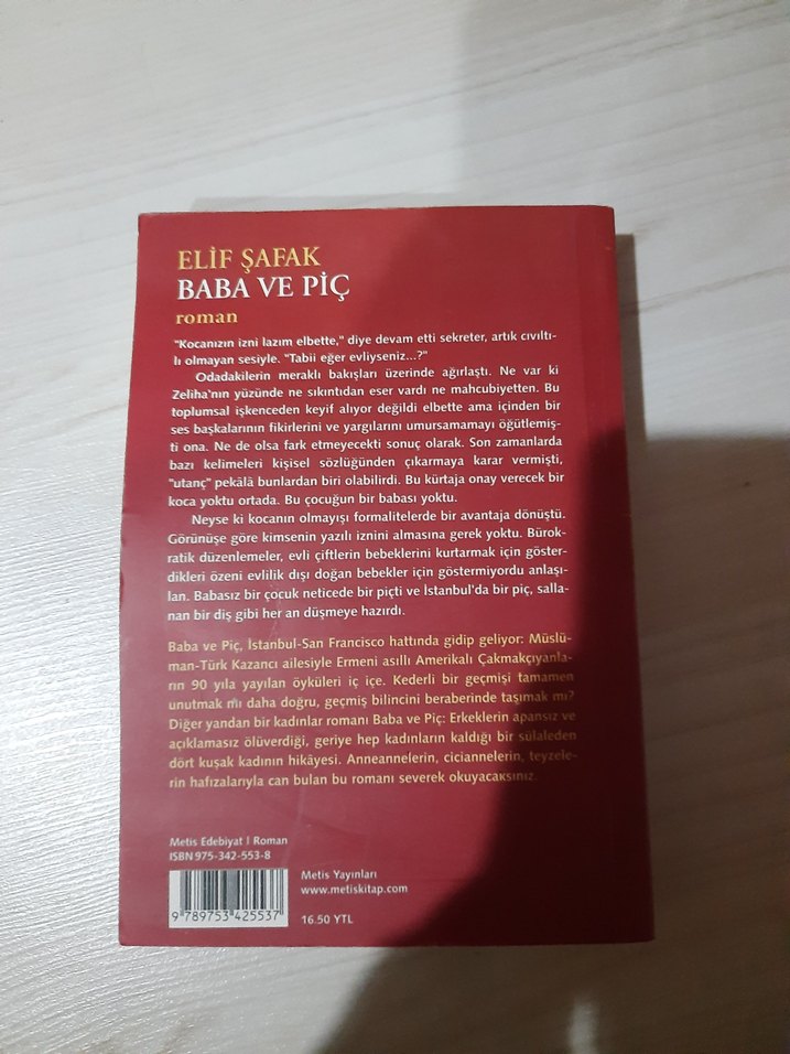 Elif Şafak - Baba ve Piç Roman - Görsel 4