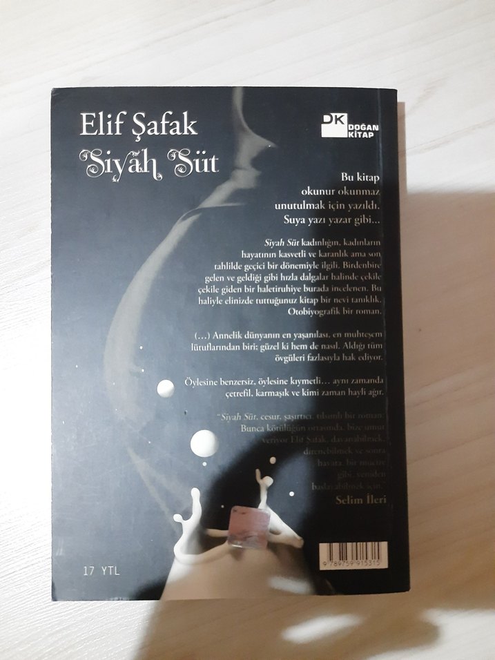 Elif Şafak - Siyah Süt Roman - Görsel 3