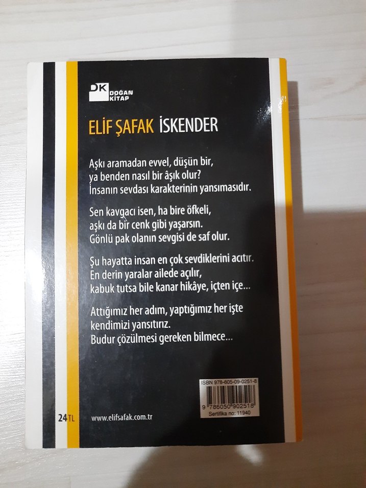 İskender - Elif Şafak - Görsel 3