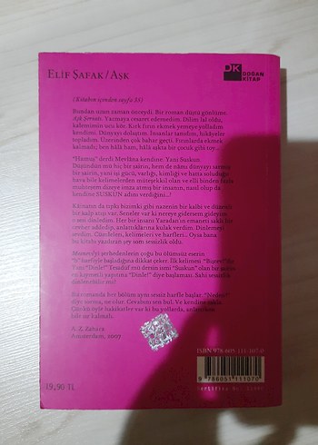 Elif Şafak - Aşk Romanı - Görsel 3