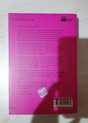 Elif Şafak - Aşk Romanı - Görsel 4