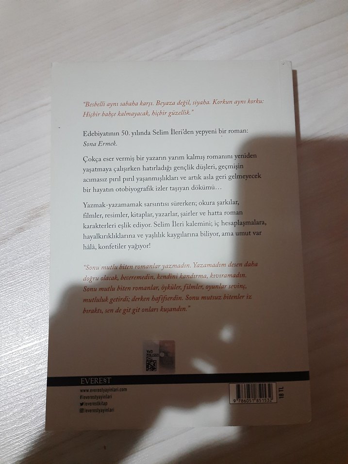 Sona Ermek - Selim İleri Roman - Görsel 3