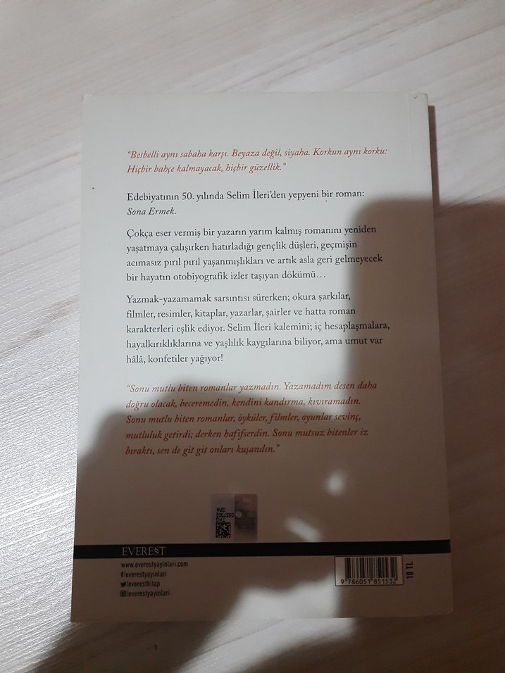 Sona Ermek - Selim İleri Roman - Görsel 4