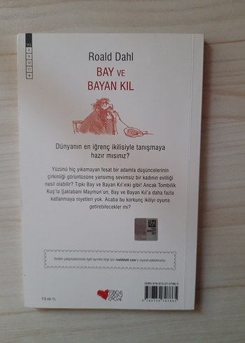 Roald Dahl'dan Bay ve Bayan Kıl Çocuk Kitabı - Görsel 4