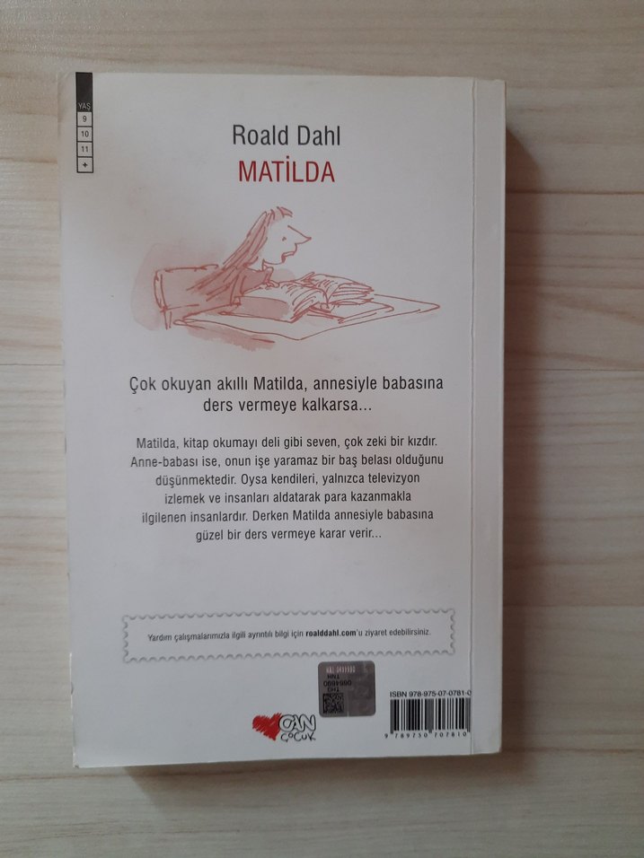 Matilda - Roald Dahl - Görsel 4