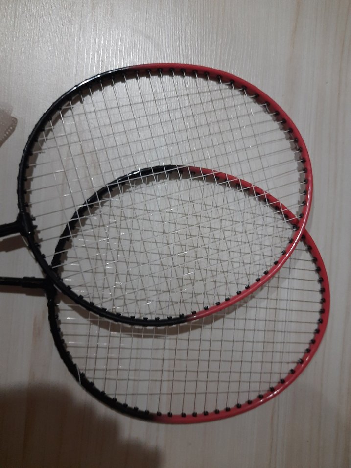 İkilli Badminton Seti Beyaz Toplarla - Görsel 5