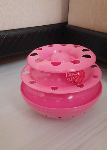 Pembe Çok Katmanlı Kedi Oyuncağı - Görsel 2