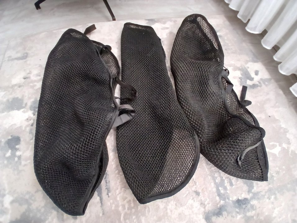 Siyah Motosiklet Diz Koruyucu - Görsel 2