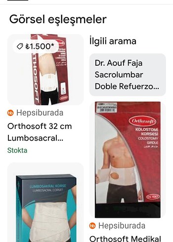 Orthosoft 26 cm Bel Korsesi - Lumbostad - Görsel 3