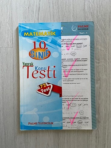 palme 10.sınıf (tyt) matematik soru bankası