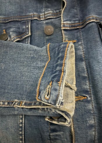 DeFacto erkek Mavi Denim Ceket - Görsel 3