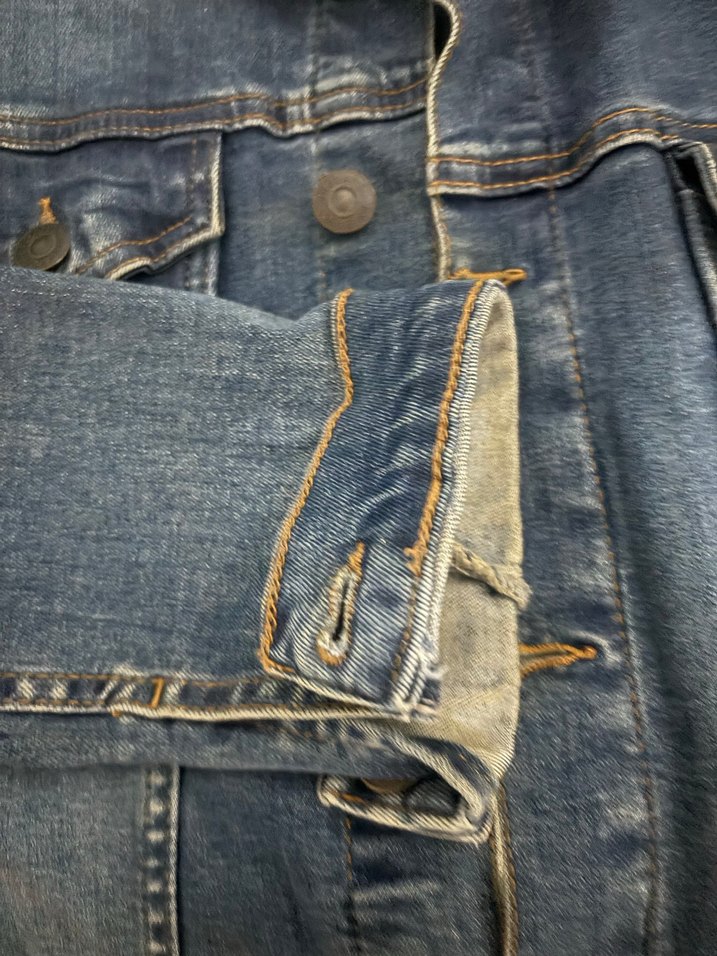 DeFacto erkek Mavi Denim Ceket - Görsel 3