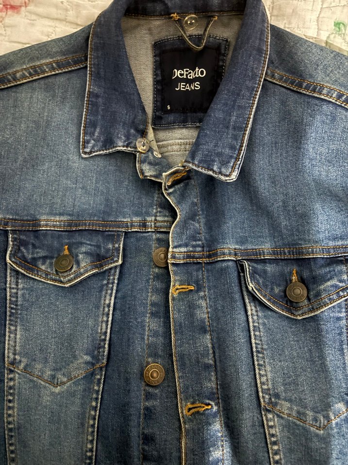 DeFacto erkek Mavi Denim Ceket - Görsel 2