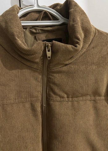 Kahverengi fitili erkek mont - Görsel 5